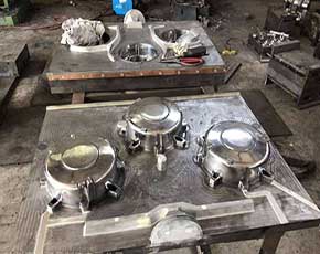 Shell mold casting casting machining workshop3