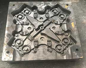 Shell mold casting casting machining workshop1