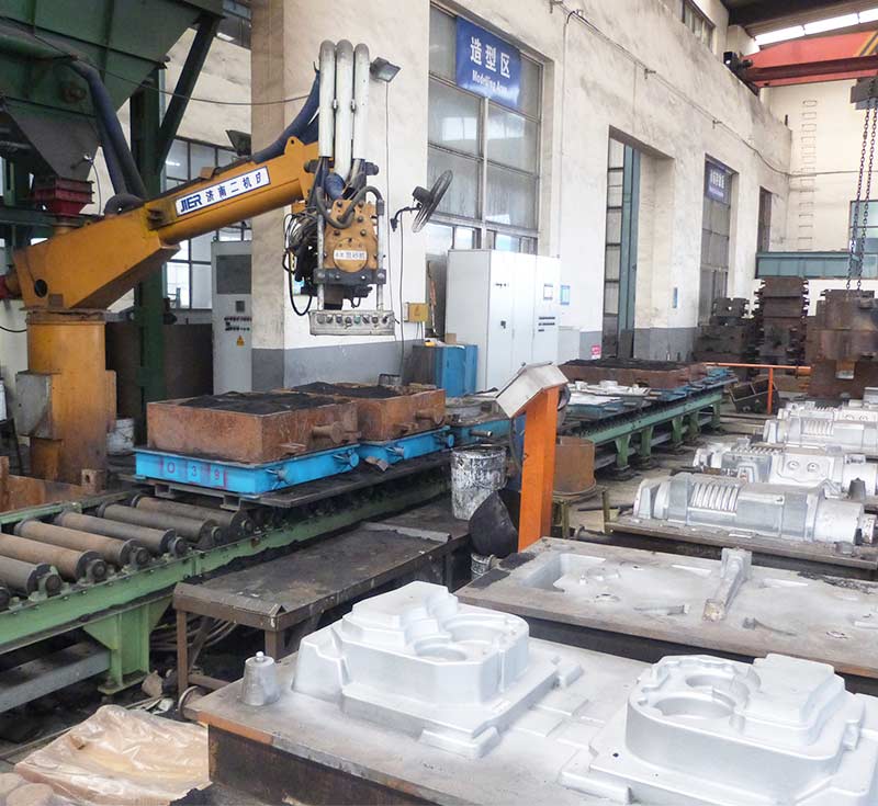 The Equipments in Sand Casting, Sand Cast Iron Foundry in China